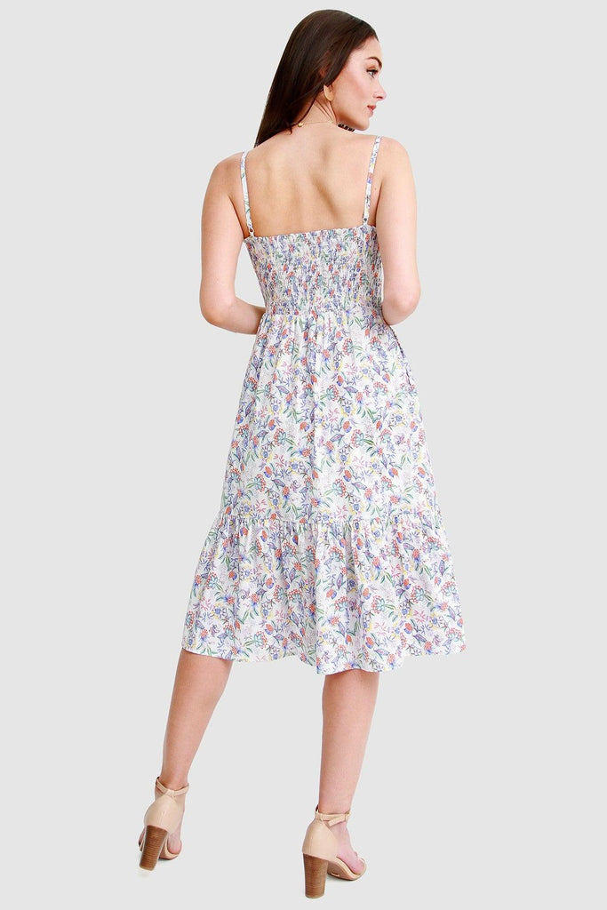 Instant Crush Printed Midi Dress - Belle & Bloom