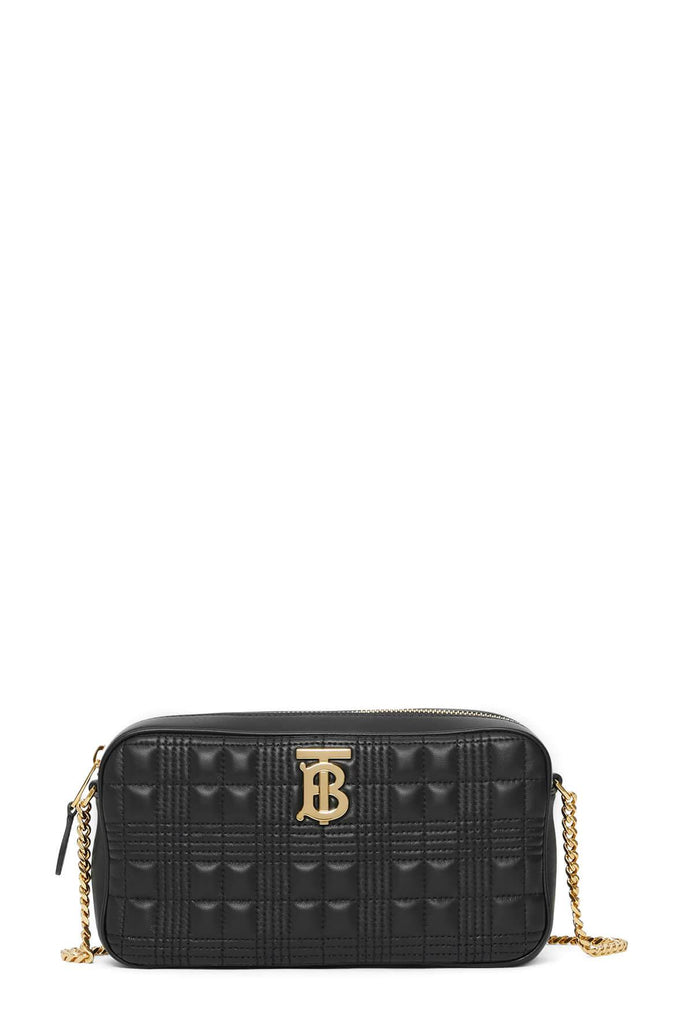 Quilted TB Camera Bag Black - Burberry