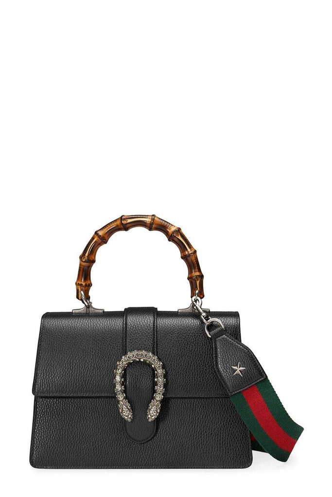 Dionysus Medium Top Handle Bag Black - Gucci