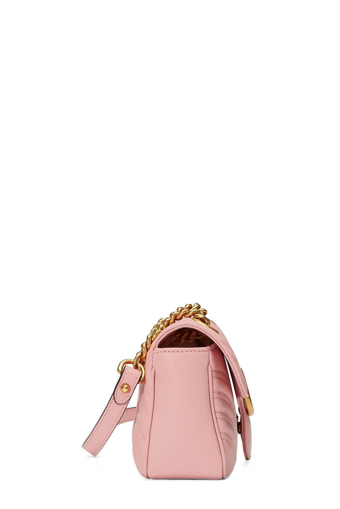GG Marmont Mini Matelasse Bag Light Pink - GUCCI