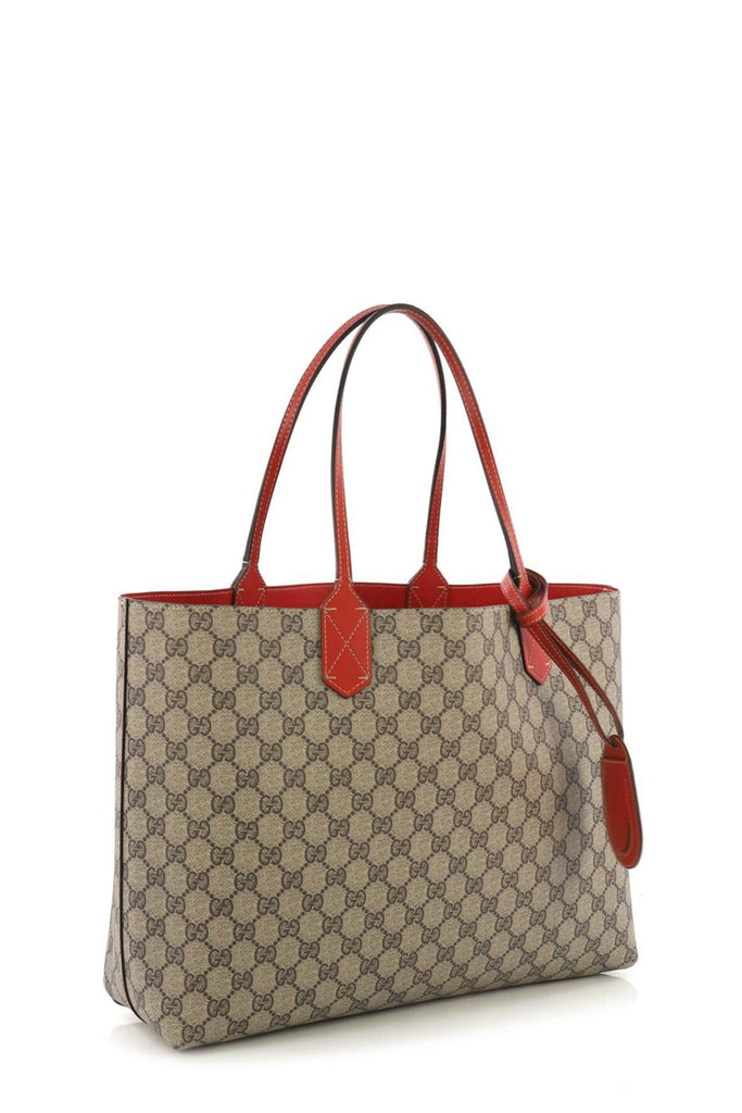GG Reversible Tote Red - GUCCI