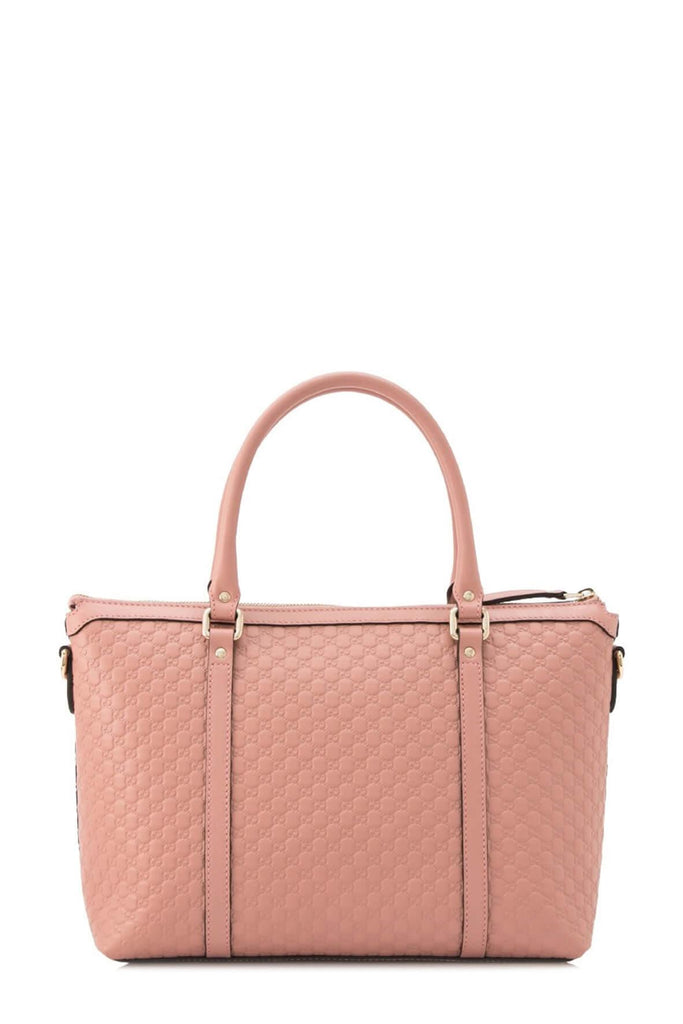 Microguccissima Top Handle Bag Pink - GUCCI
