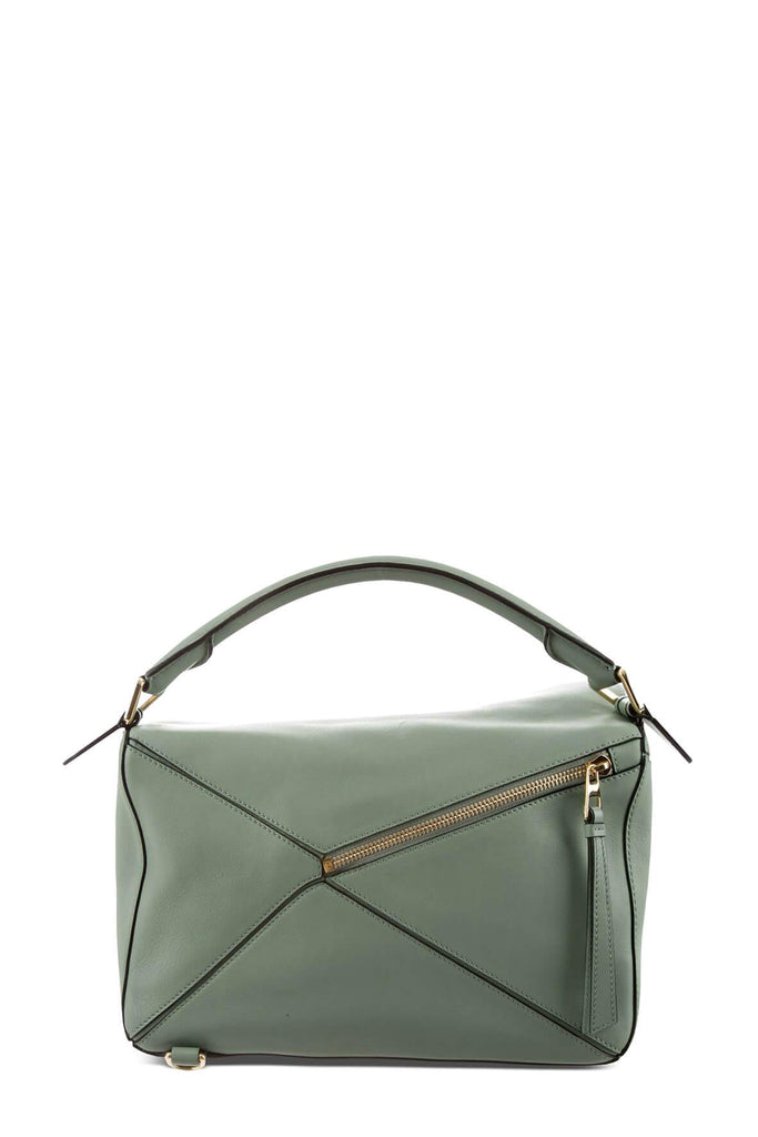 Medium Puzzle Bag Green - LOEWE