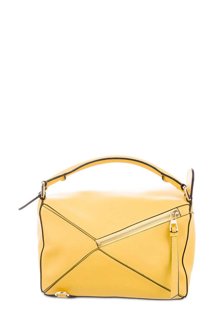 Small Puzzle Bag Yellow - LOEWE