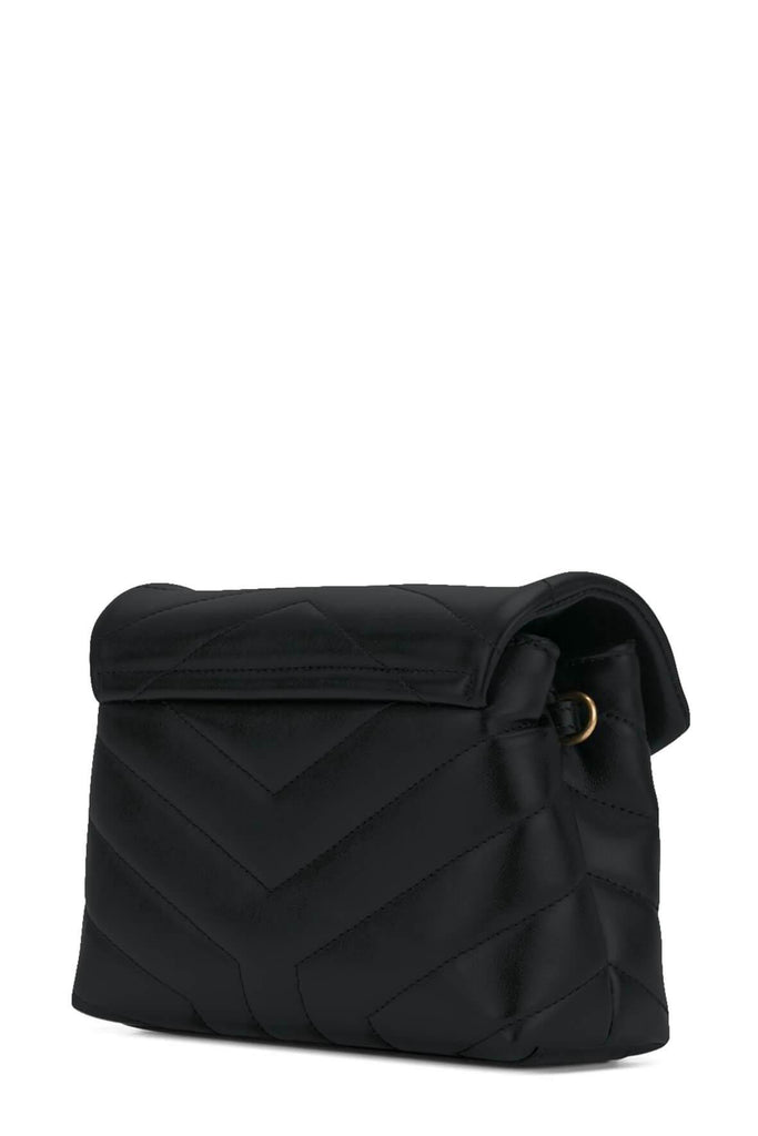 Loulou Toy Bag Black with Gold Hardware - SAINT LAURENT