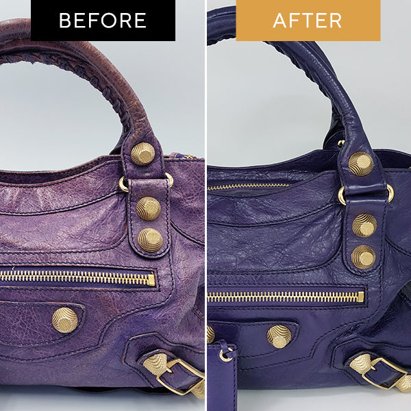 Handbag Facelift, HOW TO DYE VACHETTA LEATHER