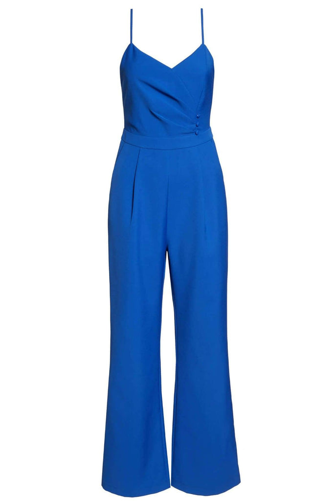 Tierney Woven Pleated Jumpsuit - Adelyn Rae