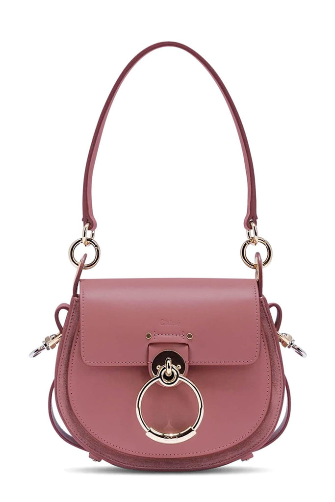 Small Tess Shoulder Bag Rusty Pink - CHLOE