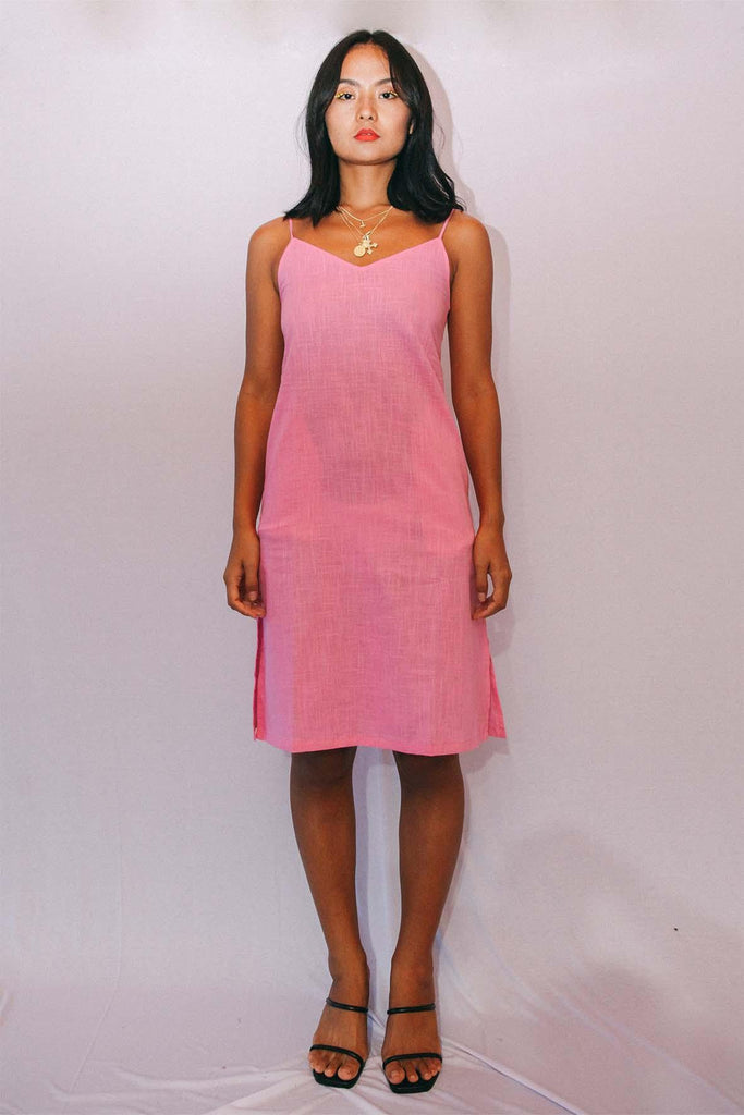 Dolce Dress In Guava - STAIN