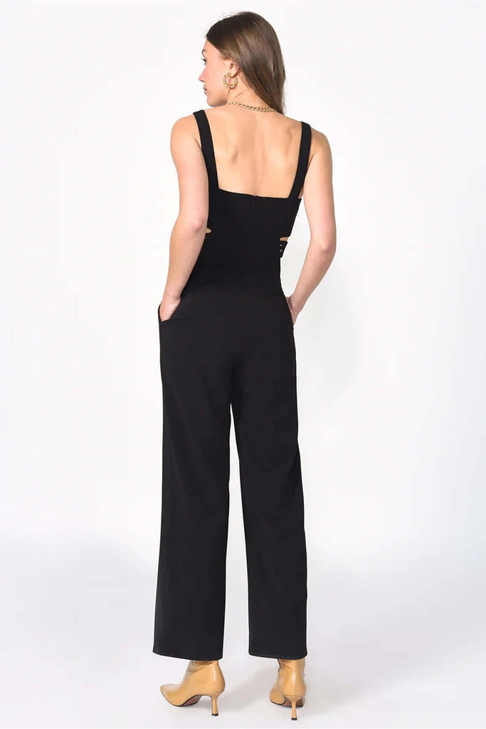 Glo Strappy Crepe Jumpsuit - Adelyn Rae