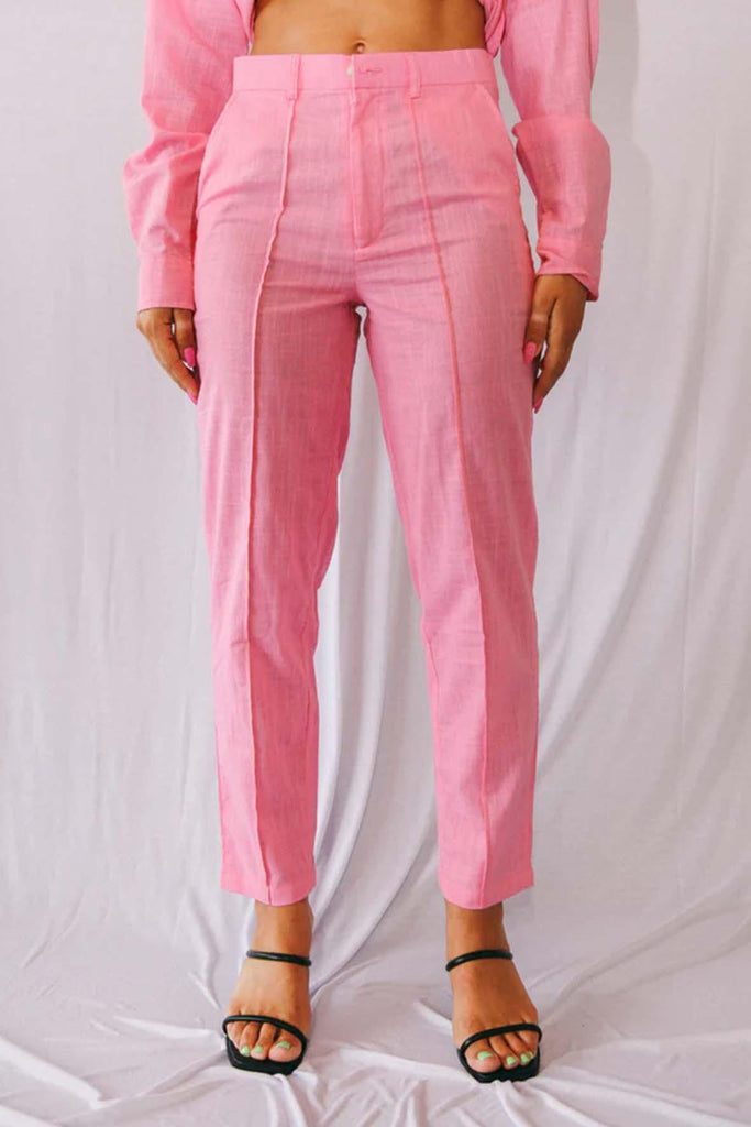 Libra Pants In Guava - STAIN