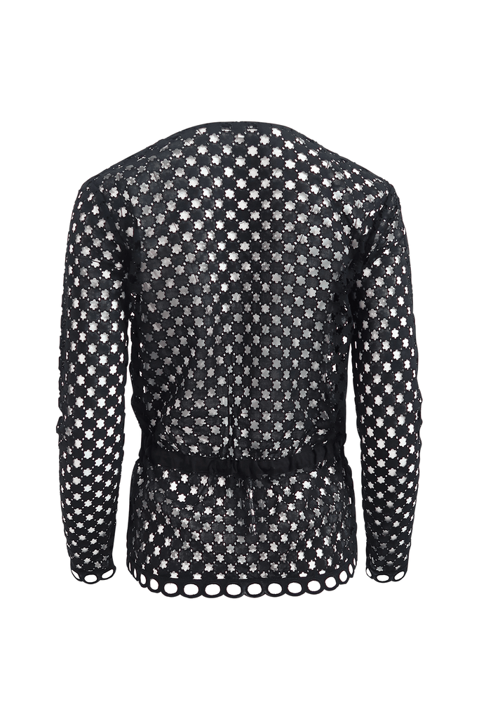 Black Laced Outerwear - Carven