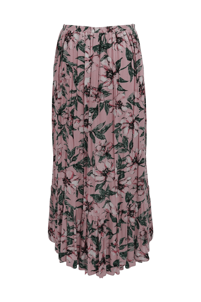 Asymmetrical Floral Skirt - Bb Dakota