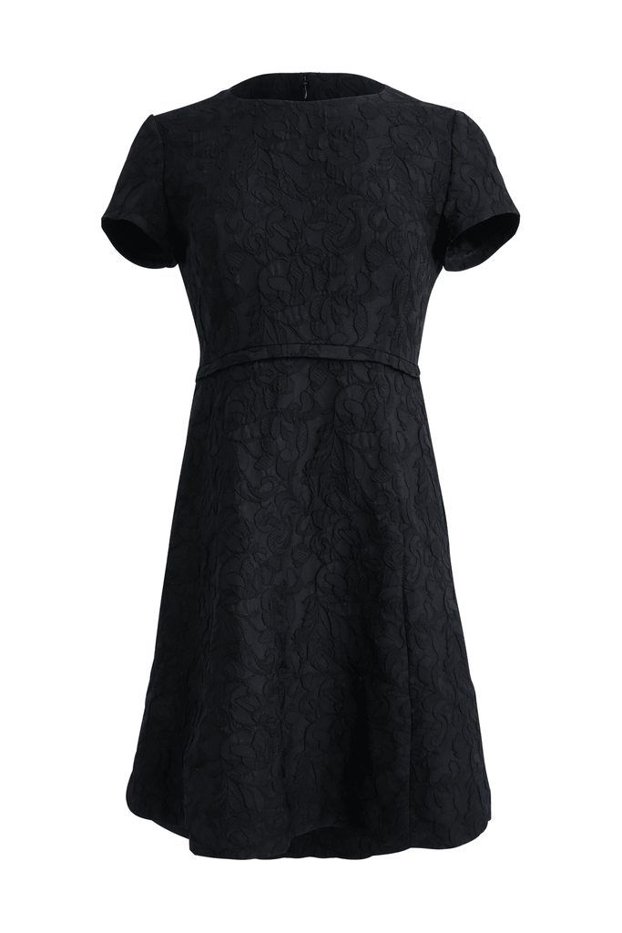 Black Floral Dress - Anteprima