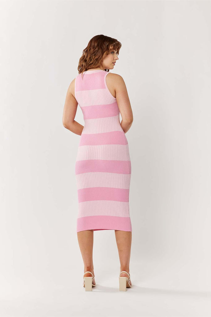 East Willow Knit Dress In Pink - MVN