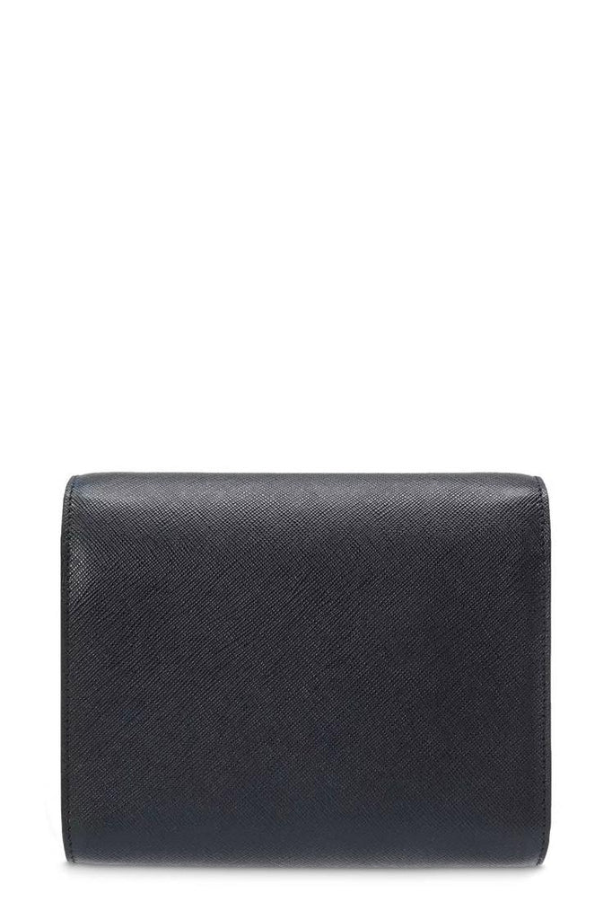 Saffiano Lux Bandoliera Shoulder Bag Black - Prada