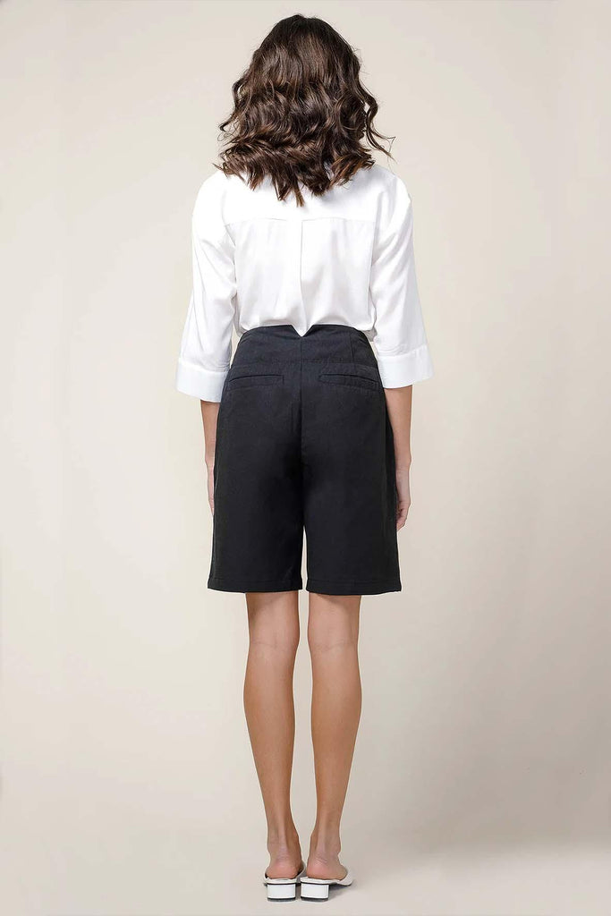 Zena High Waist Shorts - Greylin