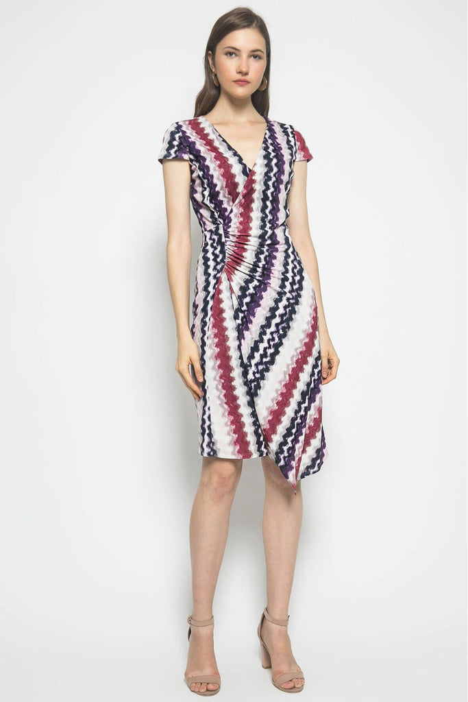 Dashi Print Jersey Dress - Damsel In A Dress