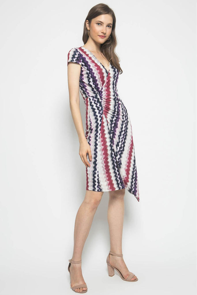 Dashi Print Jersey Dress - Damsel In A Dress