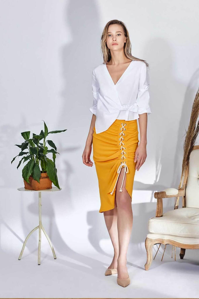 Francine Skirt in Yellow - N12H