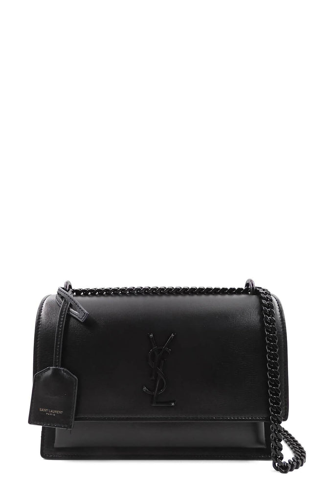Medium Sunset Bag with Black Hardware - Saint Laurent