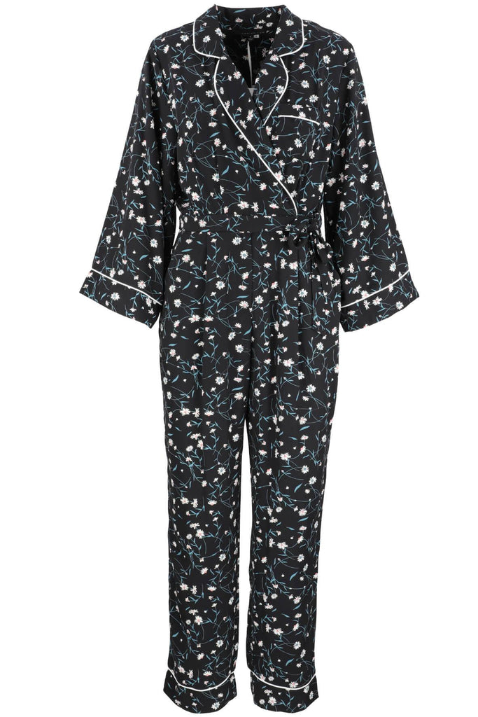 Addison Woven Pajama Jumpsuit - Adelyn Rae