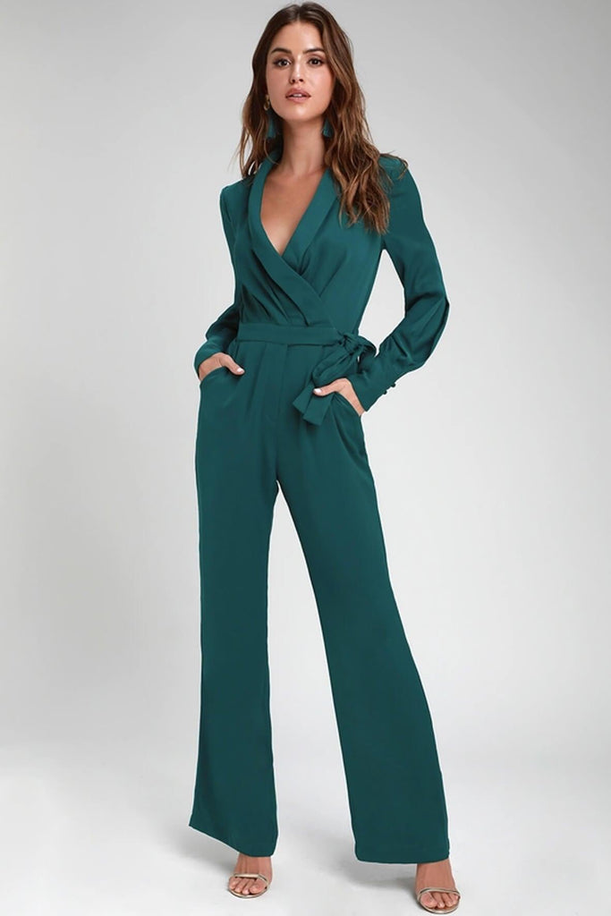 Charis Woven Jumpsuit - Adelyn Rae