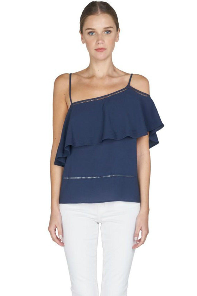 Evelina Woven Tiered Top - Adelyn Rae