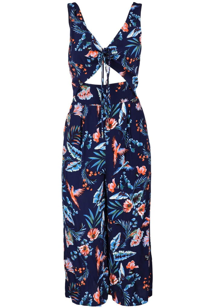Gianina Woven Printed Jumpsuit - Adelyn Rae