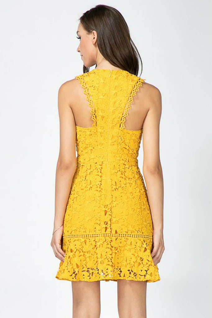 Jessie Woven Lace Dress - Adelyn Rae
