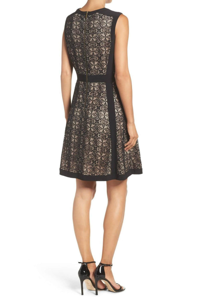Lace Fit and Flare Dress - Adrianna Papell
