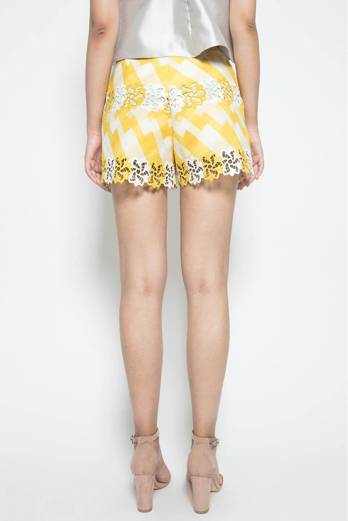 Arman Embroidered Shorts - Aijek