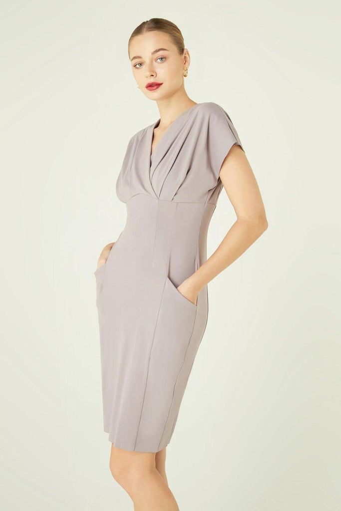 Flow Dress in Lavender Grey - As Intended