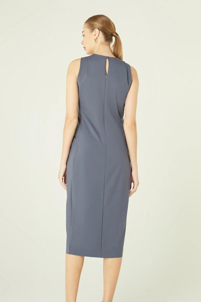Lumi Dress in Blue Grey - As Intended