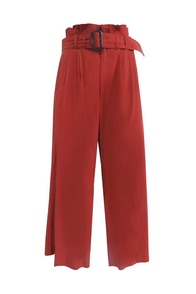 Berry Red Wide Pant - J.O.A.