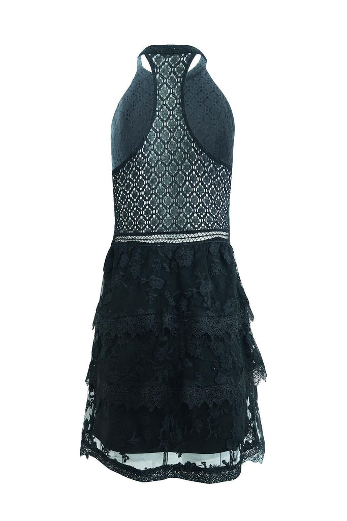 Black Diamond Lace Dress - Heartloom