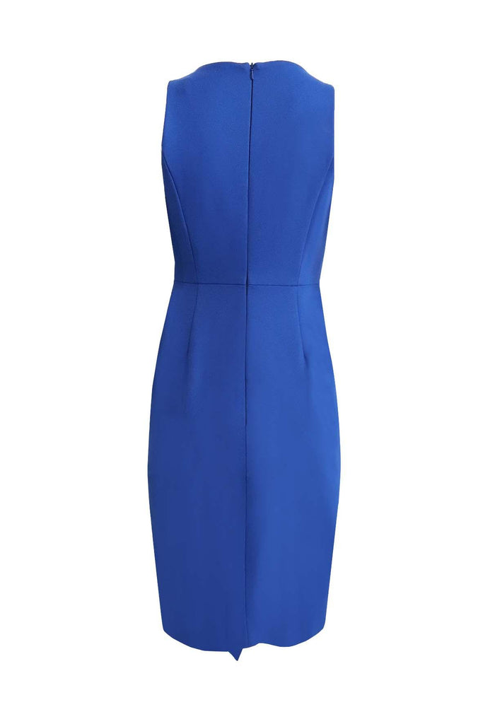 Sleeveless Cobalt Blue Asymmetrical Dress - Bless'Ed