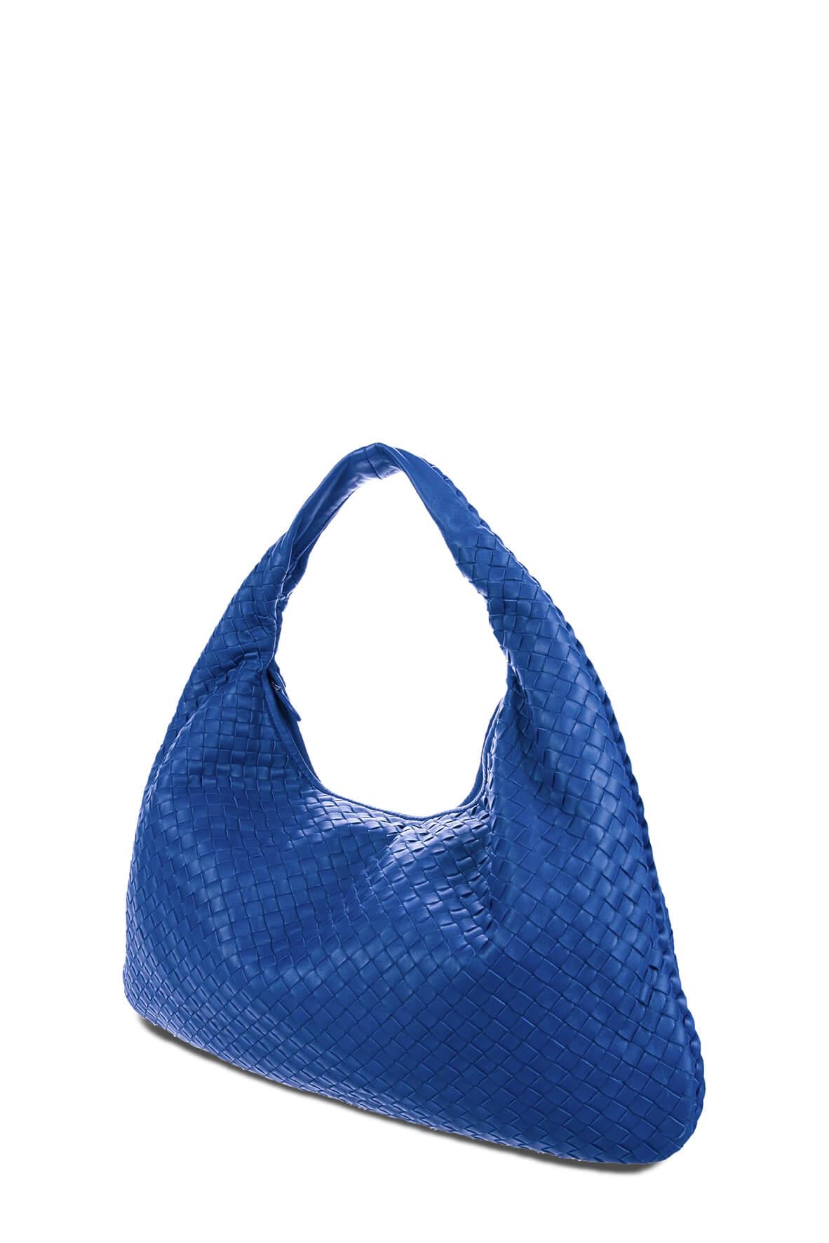 Large Intrecciato Hobo Cobalt Blue – Style Theory SG