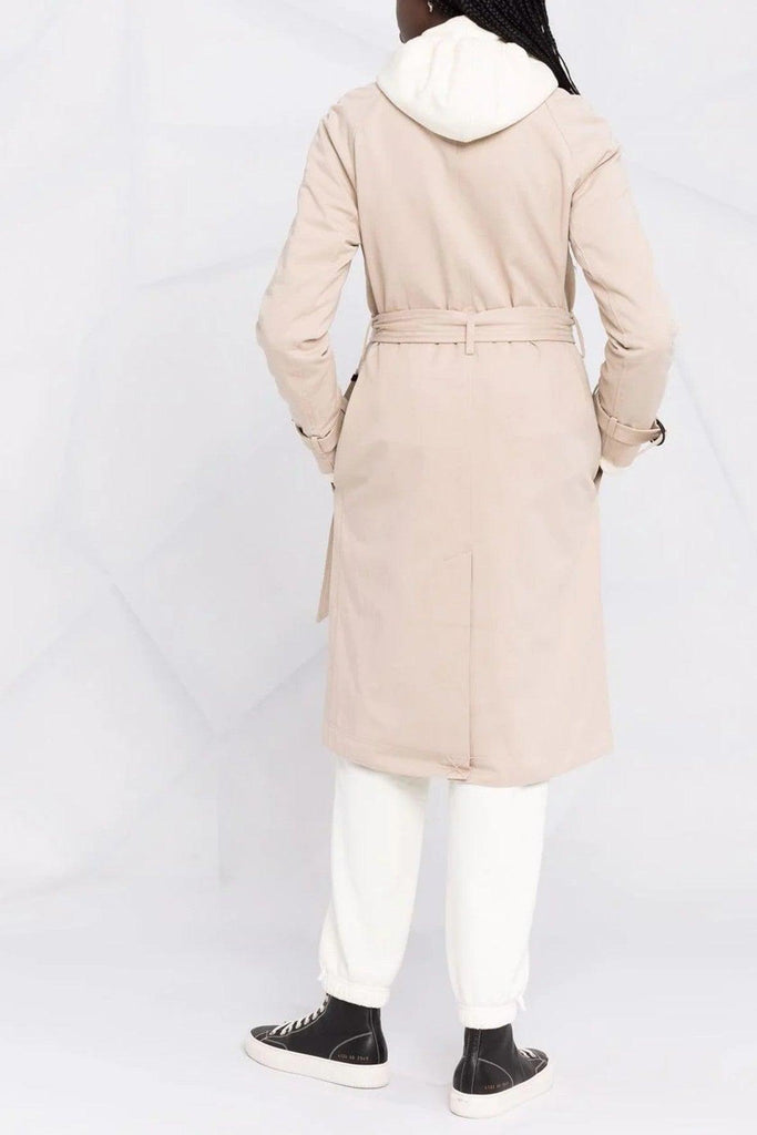 Double-breasted Button-fastening Coat - Calvin Klein