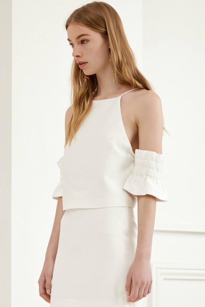 Double Take Top White - C/Meo Collective