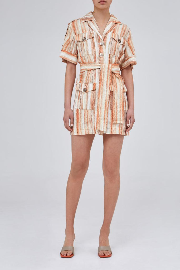 Worlds Collide Short Sleeve Dress - C/Meo Collective