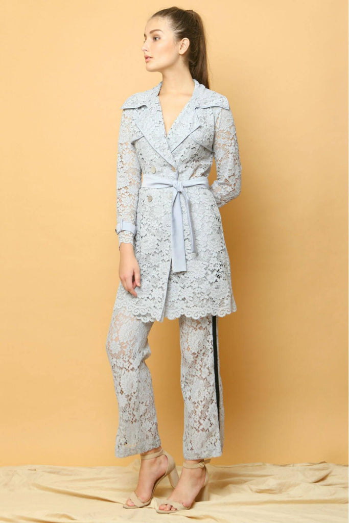 Cava Lace Trench - CDC The Label