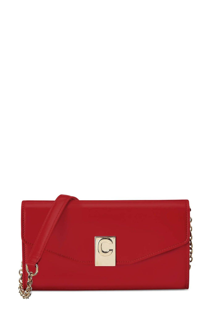 C Wallet On Chain Red - CELINE