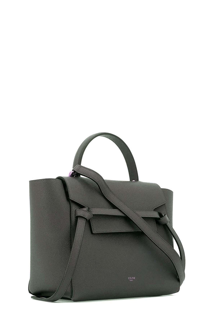 Micro Belt Bag Dark Grey - Celine