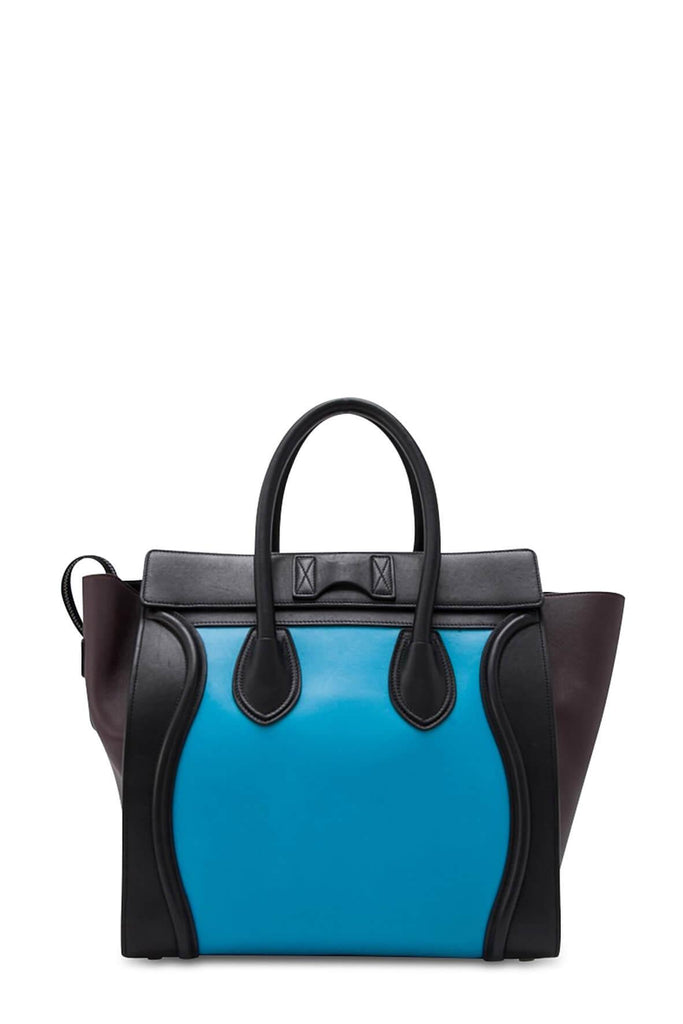 Mini Luggage Black Blue Brown - Celine