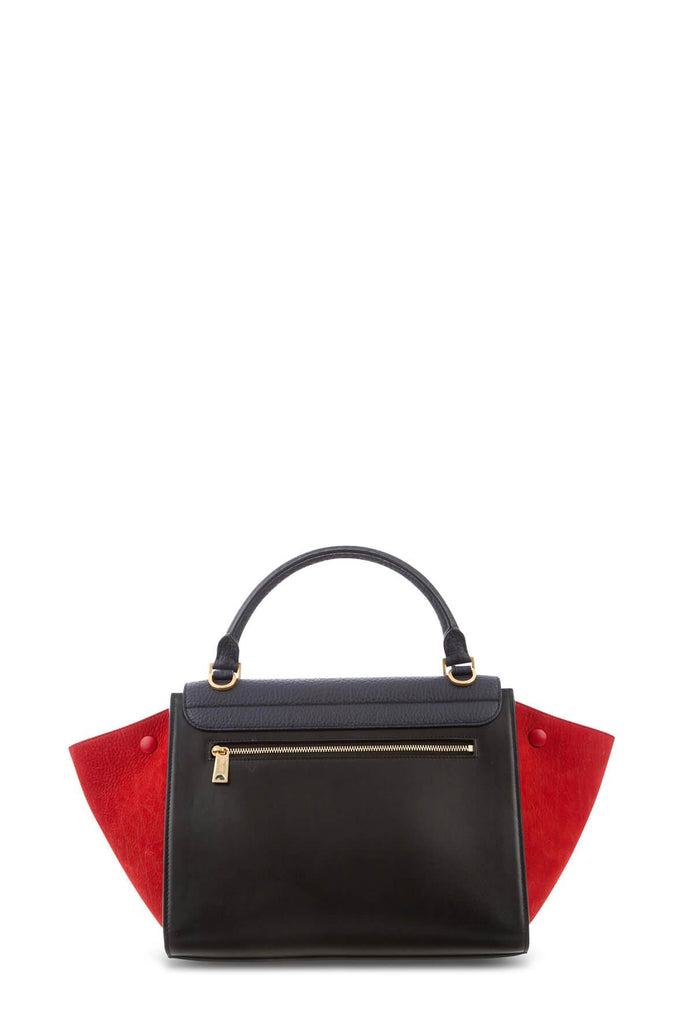 Trapeze Small Navy Black Red - CELINE