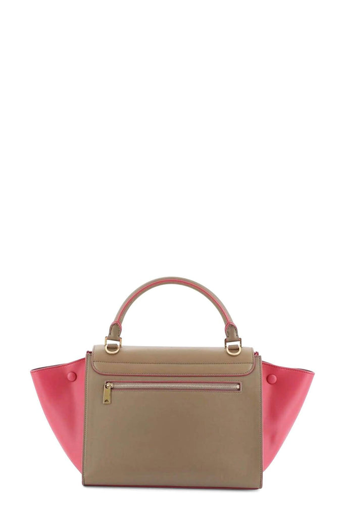 Trapeze Small Brown Pink - Celine