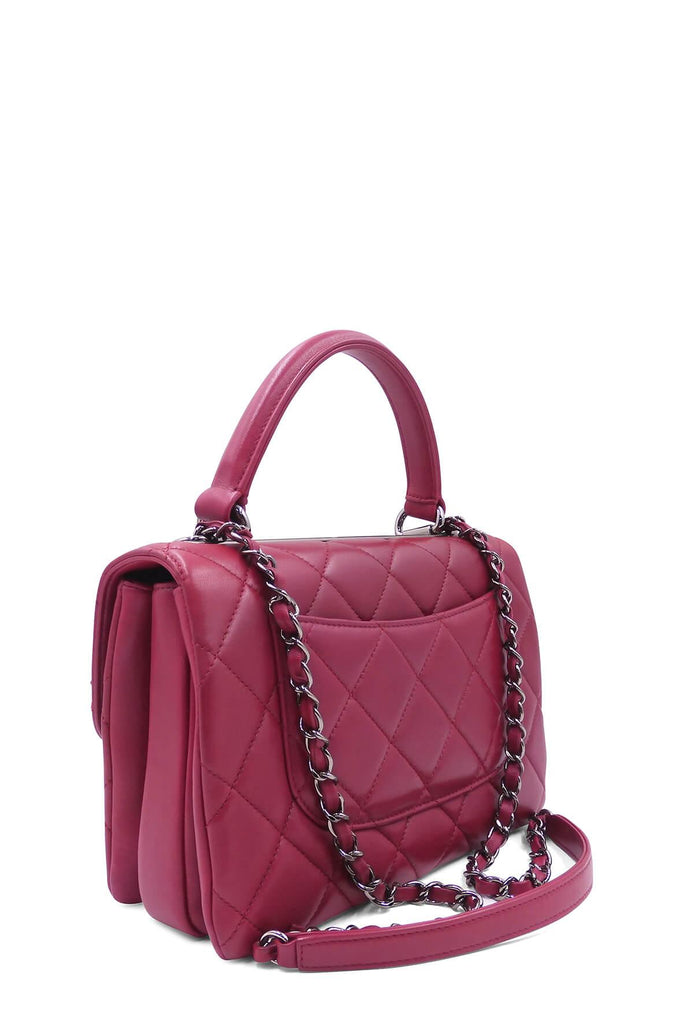 Quilted Lambskin Small Trendy CC Magenta - Chanel