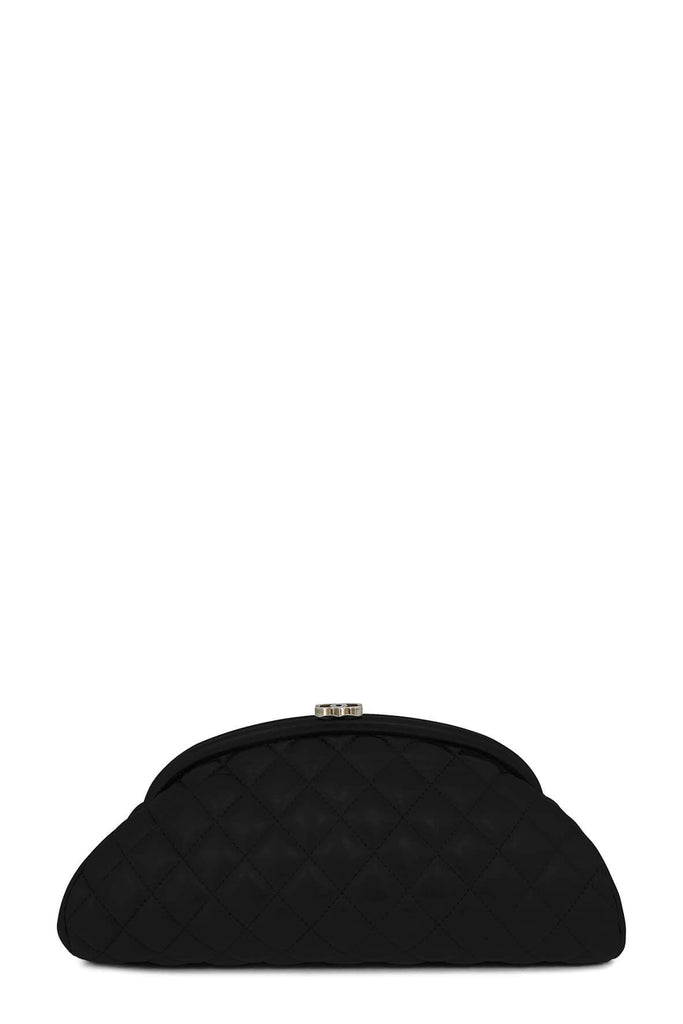 Quilted Timeless Clutch Black - Chanel