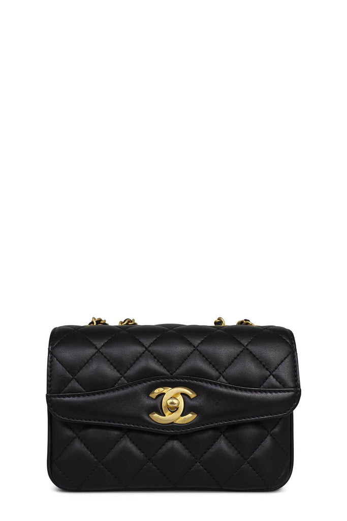 Small Coco Vintage Flap Bag Black with Gold Hardware - Chanel